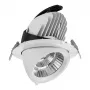 SYNERGY21 faretto LED da incasso 40W bianco, orientabile, bianco caldo