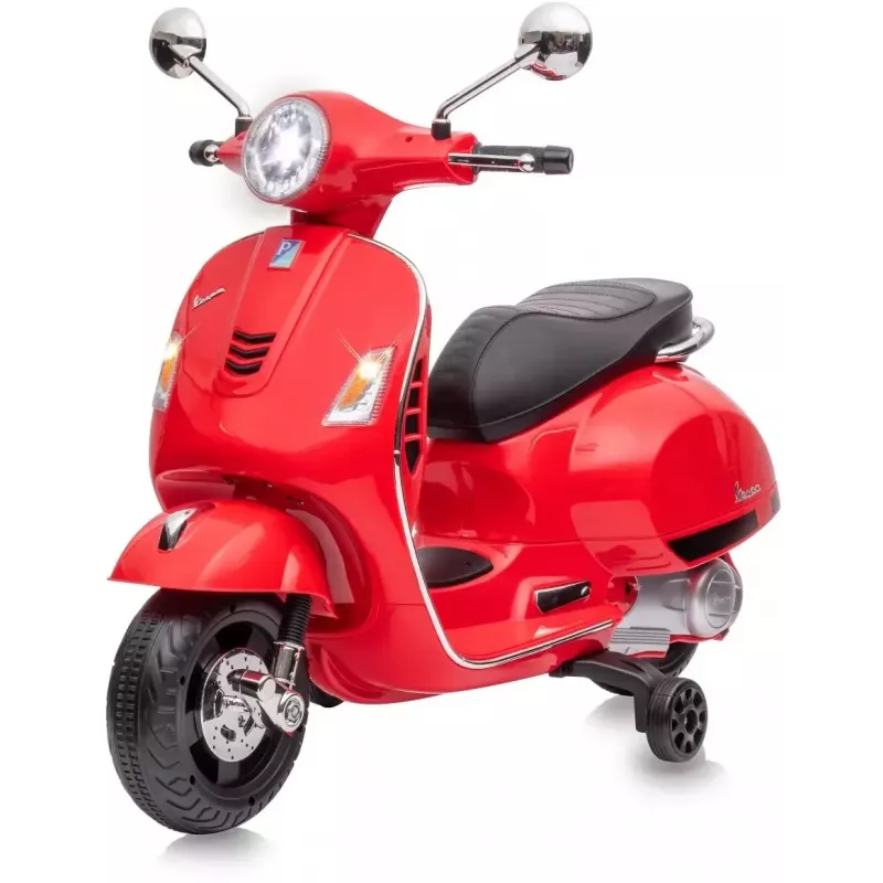 Jamara Vespa GTS 125 rosso Li-Power 12.6 cavalcabile