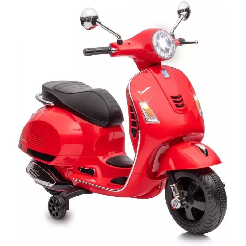 Jamara Vespa GTS 125 rosso Li-Power 12.6 cavalcabile