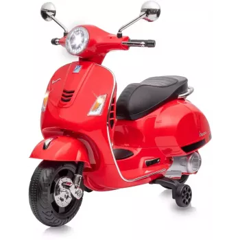 Jamara Vespa GTS 125 rosso Li-Power 12.6 cavalcabile