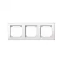 MERTEN placca 3 posti bianco polare 22,3 x 8,1 cm