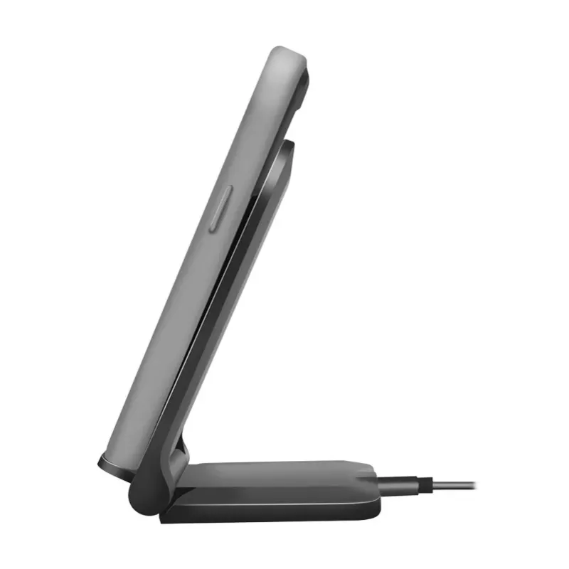 LogiLink supporto per smartphone e caricabatterie wireless nero