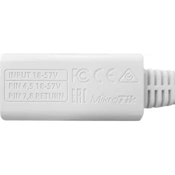 MikroTik RBGPOE iniettore PoE Gigabit passivo, 18-57 V DC