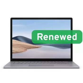 Microsoft Renewed Grade B Surface Laptop 4 platino 15 inch Intel Core i7-1185G7 8GB RAM 256GB SSD grafica Intel Iris Xe Windows 11 Pro tastiera US