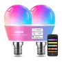 LEPRO BP1-2 lampada LED E14 con Bluetooth e Wi-Fi, 470 lm, confezione da 2