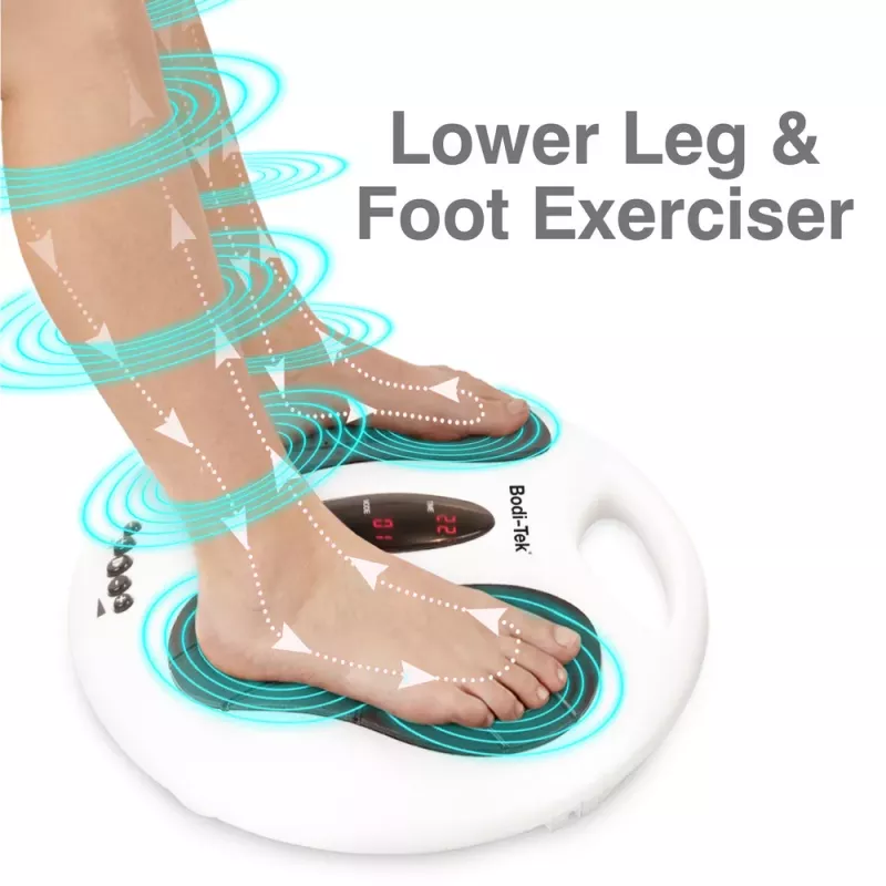 Bodi-Tek BT-CRBO3-EU/1,3 Circulation Plus trainer attivo per polpacci e massaggiatore per piedi