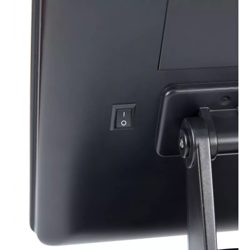 RIO MMSP-EU/2,4 specchio da trucco con 24 LED touch dimmerabile, nero