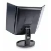 RIO MMFD-EU/1,6 specchio da trucco con 24 LED touch dimmerabile, nero