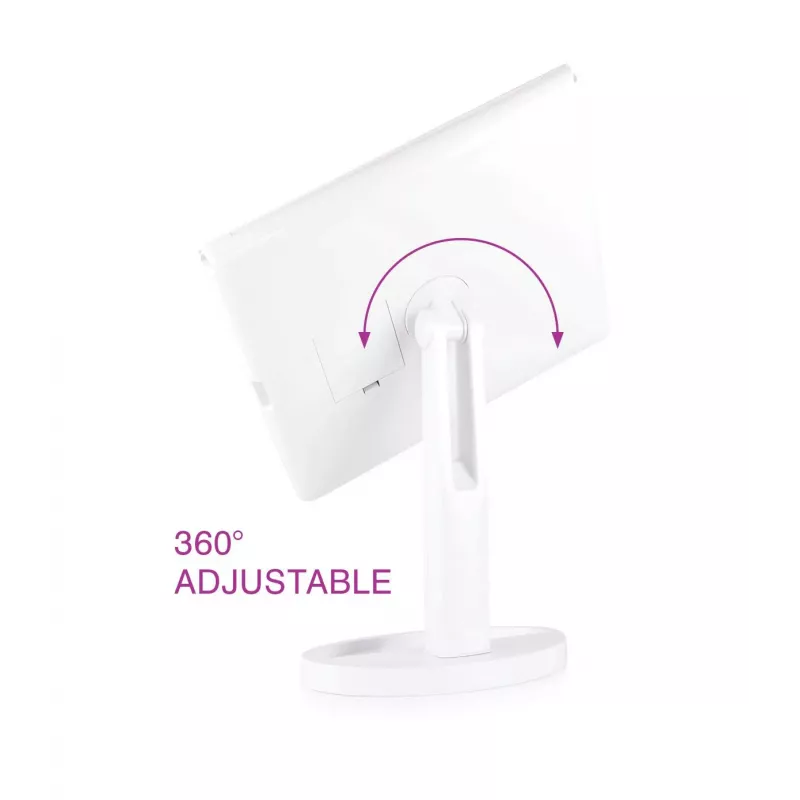RIO MMFS-EU-L/1,6 specchio pieghevole full size, bianco