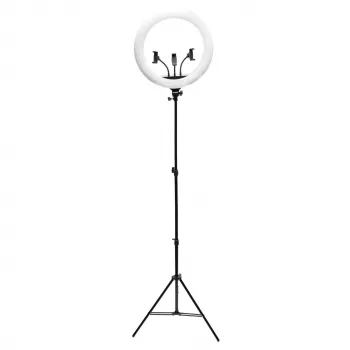 RIO RL18-EU/1.2 ring light LED dimmerabile da 45cm