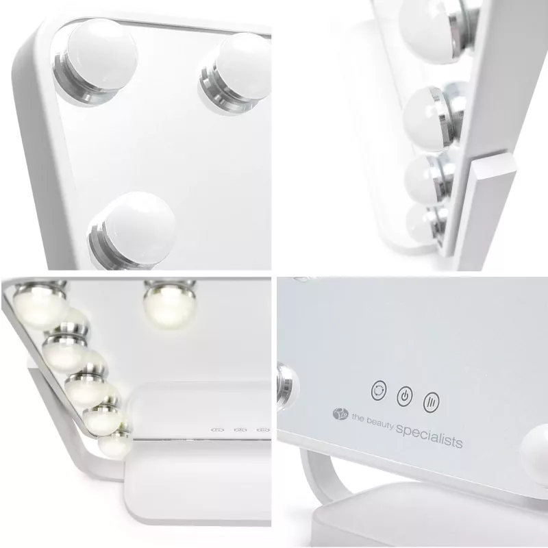 RIO MMHD-EU/1,3 Specchio da trucco Hollywood Glamour con illuminazione LED