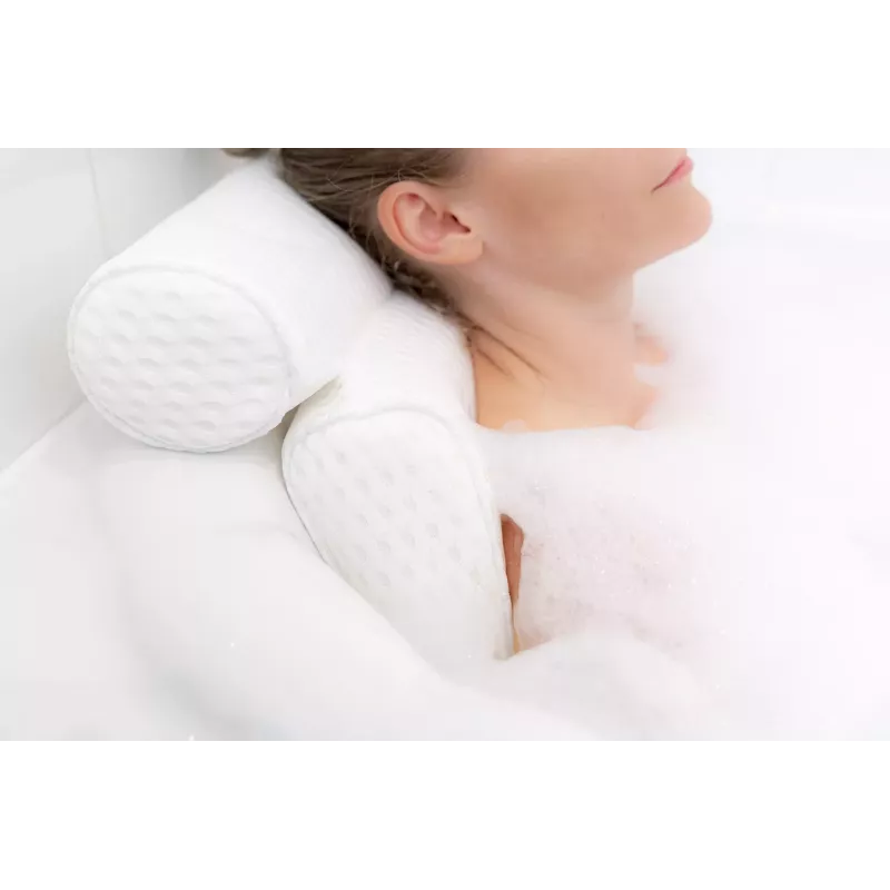 RIO PLBT-L/1,1 Luxury Spa Cuscino da bagno - bianco