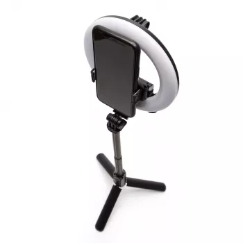 RIO RLRC-EU/1,3 Glamour Glow Beauty & Vlogging Ring Light 15 cm