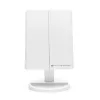 Rio MMFD-WH-EU/1,3 Specchio da trucco 24 LED touch dimmerabile, bianco