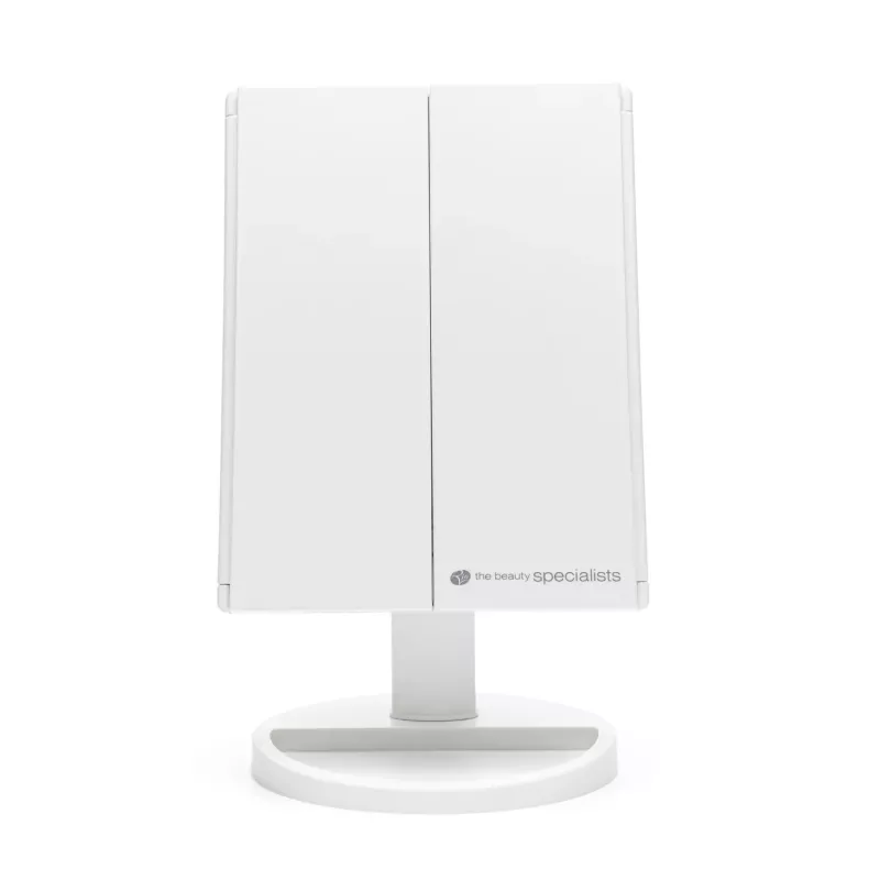 Rio MMFD-WH-EU/1,3 Specchio da trucco 24 LED touch dimmerabile, bianco