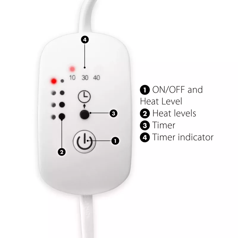 Bodi-Tek BT-LAMH-EU/1,1 lampada riscaldante a infrarossi