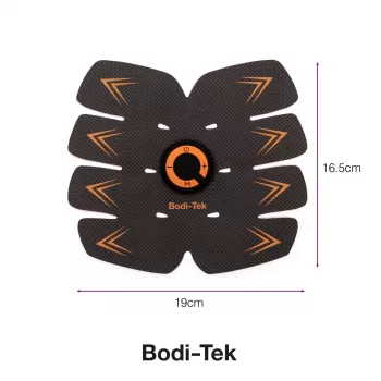Bodi-Tek BT-ABTR5-EU/1.1 Ab Trainer nero/arancione