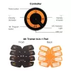Bodi-Tek BT-ABTR5-EU/1.1 Ab Trainer nero/arancione