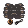 Bodi-Tek BT-ABTR5-EU/1.1 Ab Trainer nero/arancione