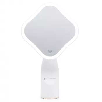 RIO MMIF-EU/1.1 Specchio da trucco con ingrandimento 5x e illuminazione LED, cromo lucido