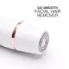 Rio SHTR-EU/1.3 Go Smooth Rasoio e trimmer bikini 4-in-1 per donna, bianco