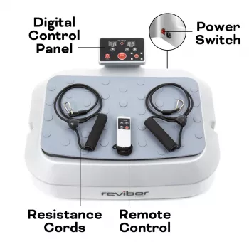 Reviber RV-VIPL/ER-02 Plus Piattaforma vibrante oscillante Exerciser ER02