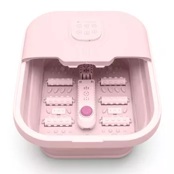 RIO FTBH13-EU-PK/1,3 Deluxe Spa per piedi pieghevole rosa