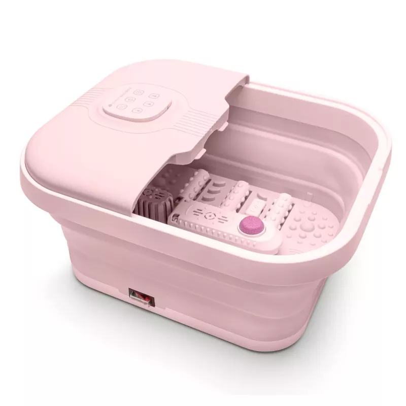 RIO FTBH13-EU-PK/1,3 Deluxe Spa per piedi pieghevole rosa