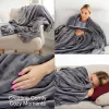 Bodi-Tek BT-BLHT-EU/1.0 COZY Coperta termica Snuggle Blanket 130 x 160 cm, grigio