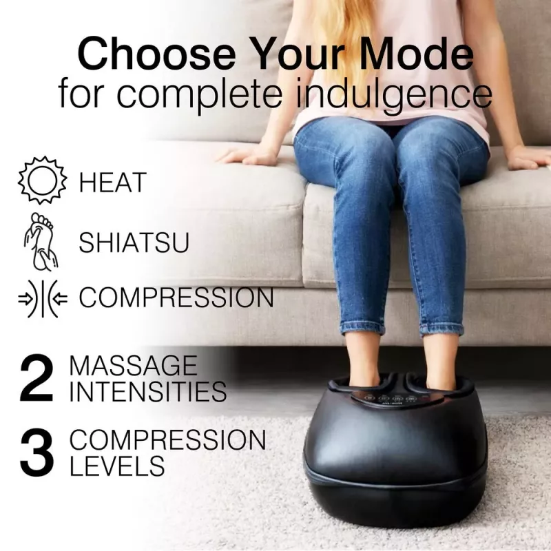 Bodi-Tek BT-FMMT-EU/1,1 Massaggiatore 3-in-1 per terapia dei piedi