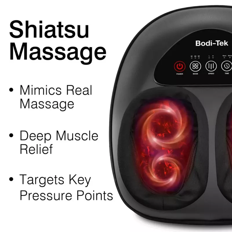 Bodi-Tek BT-FMMT-EU/1,1 Massaggiatore 3-in-1 per terapia dei piedi