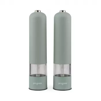 Progress BW14690G Neutrals Set di macinapepe e macinasale elettrici, grigio