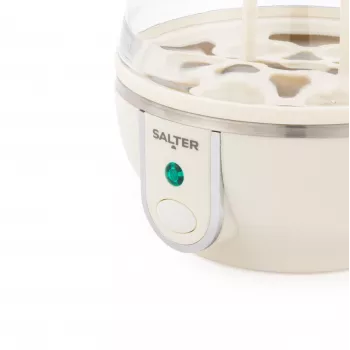 Salter EK6692CRMVDE Retrol Cuociuova - 7 uova, 350 W, crema