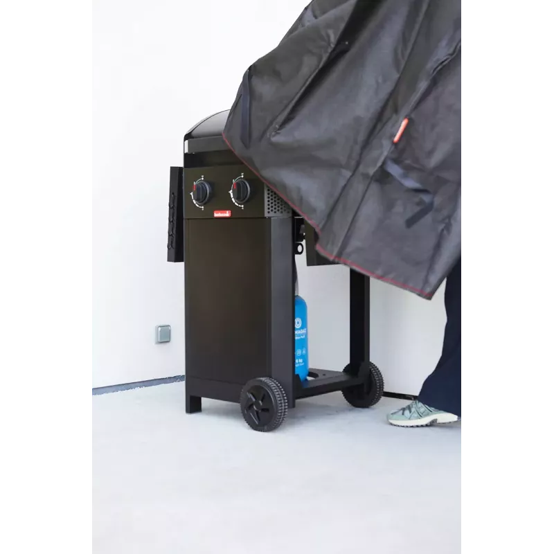 Barbecook Premium copertura per barbecue piccola, 90 x 55 x 80 cm, nero