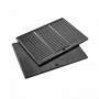 Barbecook Dynamic Core piastra di cottura in ghisa smaltata, 43 x 35 x 2 cm