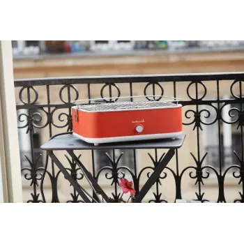 Barbecook BC-ELE-1001 E-Carlo grill elettrico da tavolo 2500 W rosso
