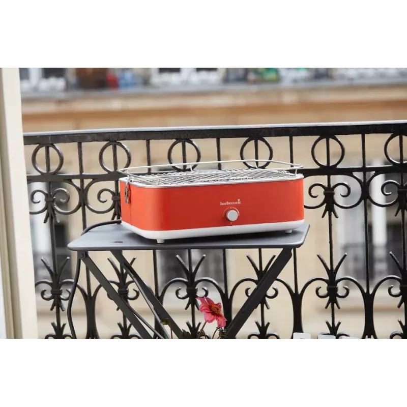 Barbecook BC-ELE-1001 E-Carlo grill elettrico da tavolo 2500 W rosso