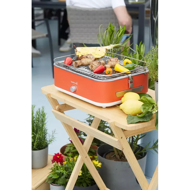 Barbecook BC-ELE-1001 E-Carlo grill elettrico da tavolo 2500 W rosso