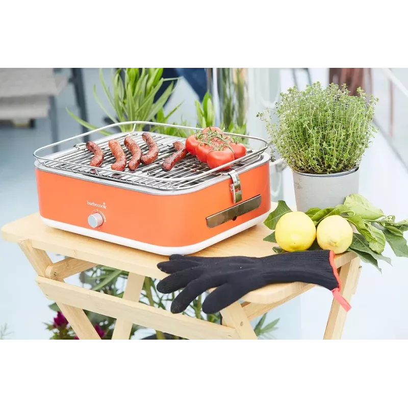 Barbecook BC-ELE-1001 E-Carlo grill elettrico da tavolo 2500 W rosso