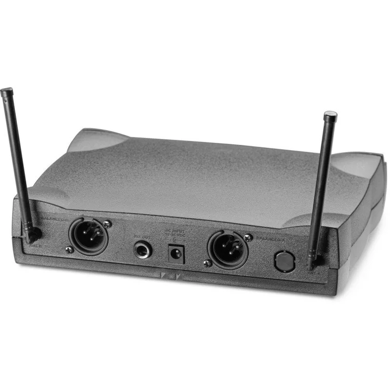 Stagg SUW 50 MM FH EU sistema wireless UHF nero