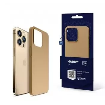 3MK Hardy Silicone MagCase per Apple iPhone 14 Pro - Oro