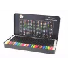 LEAN Premium set pastelli 120 pz. varie tonalità elenco colori