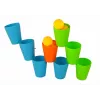 LEAN TOYS Cups puzzle game 3 in 1 44 pezzi