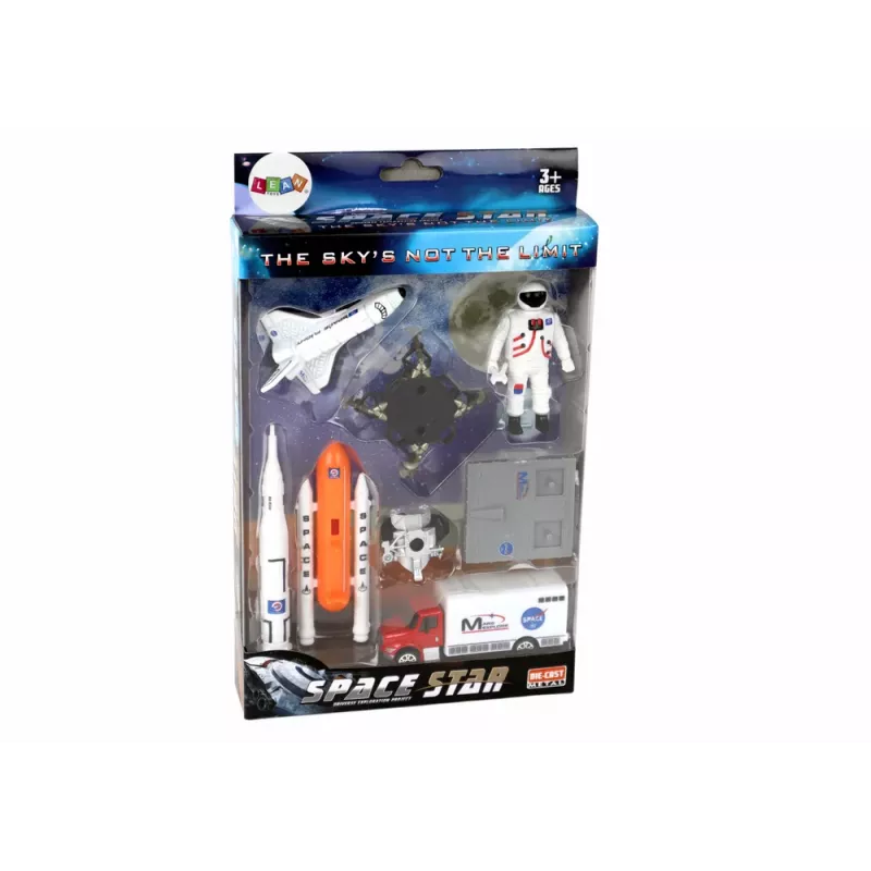 LEAN TOYS Set Giocattolo Spazio Colorato