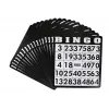 LEAN TOYS Metal Bingo Game Set carte riutilizzabili macchina della lotteria
