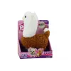 LEAN TOYS Lama animale interattivo marrone alpaca cammina gioco 23 cm