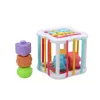 LEAN TOYS Set di giocattoli sensoriali torre koala cubo educativo spinner