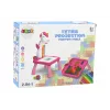 LEAN TOYS Mini proiettore Tetris da tavolo 2in1 Blue Unicorn