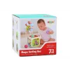 LEAN TOYS Cubo educativo per neonati incastraforme 7in1