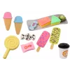 LEAN TOYS Set Pasticceria Caffè Dolci Statuine Caffè Torta 25 pz.
